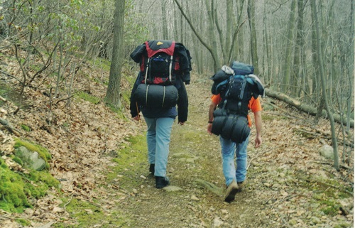 File:Hikers with packs.jpg