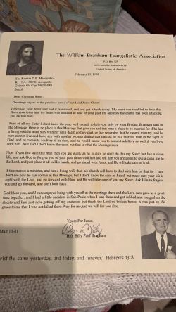 Letter from Billy Paul 98 02 23.png